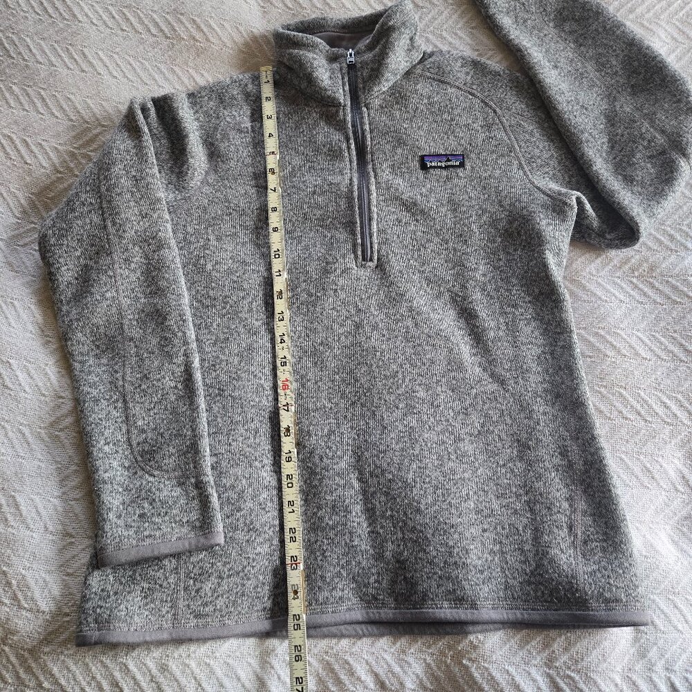 Patagonia - Women's Better Sweater - 1/4-Zip Fleece - Birch White